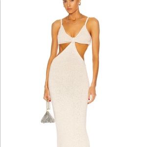 Cult Gaia serita dress in cream
